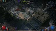 Use Ravenous Swarm to poison or break enemy armor (Image via Grinding Gear Games)